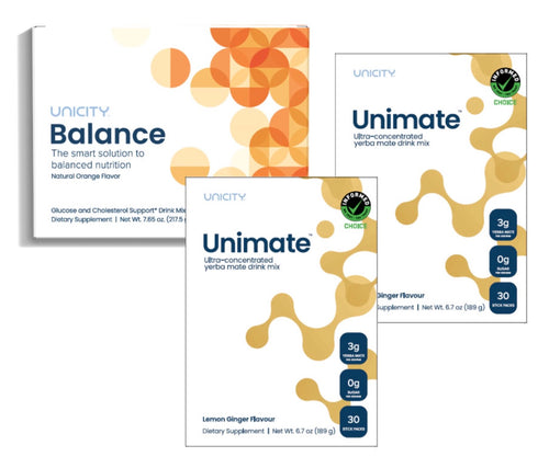 UNICITY Feel Great Balance and Unimate Lemon Ginger Australia